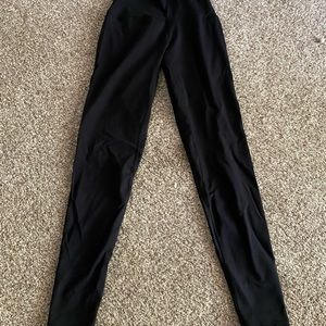 Black regular length lululemon